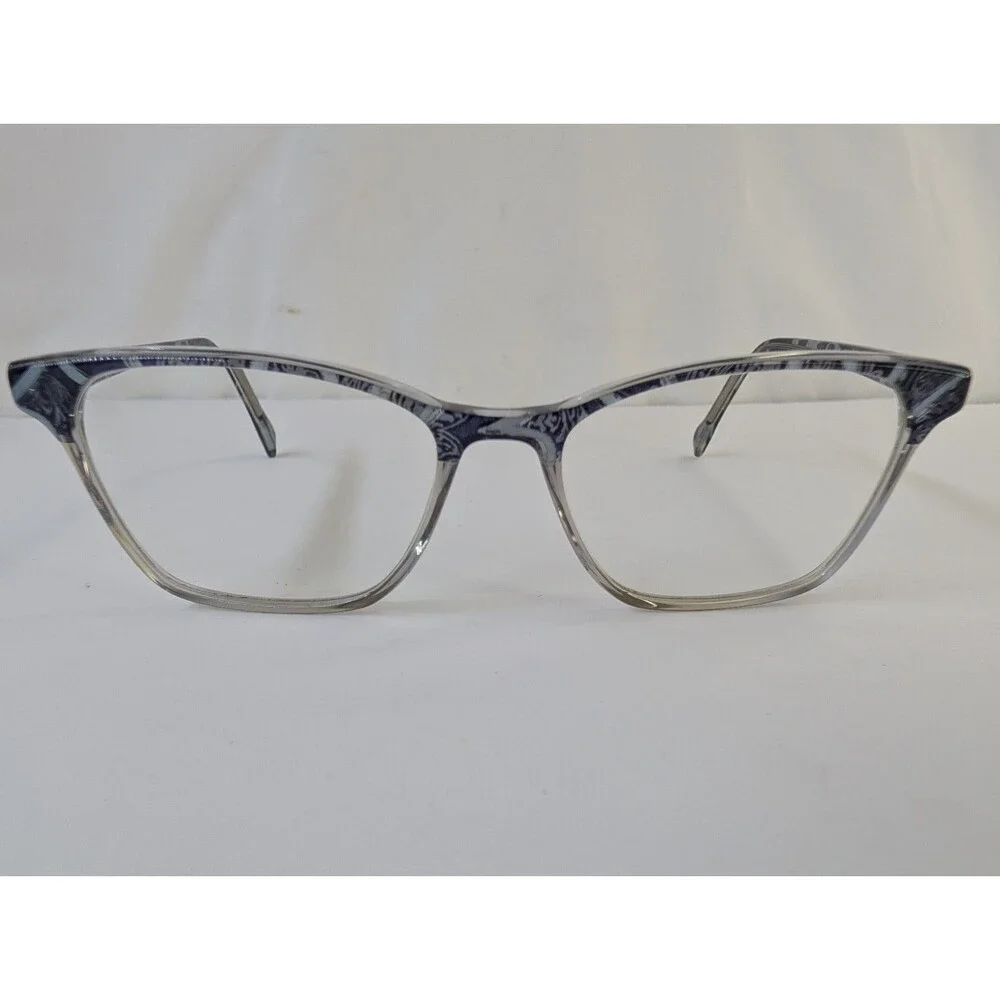 Vera Bradley Andie Eyeglasses Indio INO Clear Fade Purple 52-16-135 w/ Hard Case